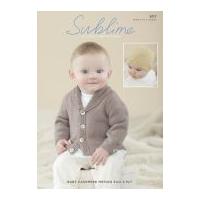 sublime baby cardigan hat cashmere silk merino knitting pattern 6117 4 ...