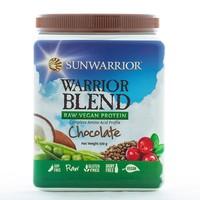 sunwarrior organic warrior blend chocolate 500g