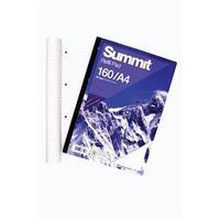 summit a4 refill pad feint ruled with margin 60gsm 160 pages white pac ...