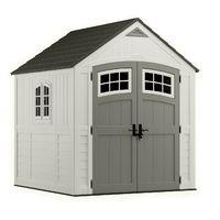 Suncast 7ft x 7ft (2.25m x 2.21m) Cascade Plastic Apex Shed