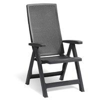 Suntime Montreal Reclining Chair in Anthracite Grey