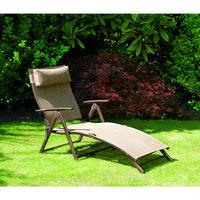 Suntime Havana Sun Lounger in Bronze