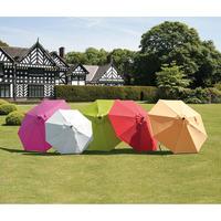 Suntime Milano 2m Push Up Parasol Black