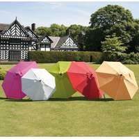 Suntime Milano Push Up Parasol Red 2