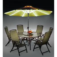 suntime 27m saturn light up parasol