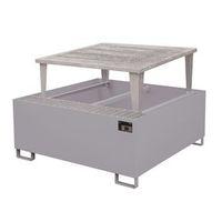 SUMP PALLET, IBC - GALVANISED 1460 x 1460 x 1083