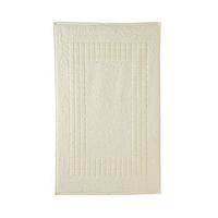 Supreme Turkish Cotton Bath Mat (1 + 1 FREE), Ivory, Cotton