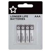 Superdrug New Alkaline Battery AAA x4