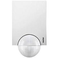 Surface-mount, Ceiling, Wall PIR motion detector Merten 565119 110 ° Relay Polar white IP55
