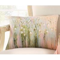 Sue Fenlon Snowdrops Cushion, Po...