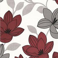 Superfresco Colour Superflora Decorative Wallpaper Red