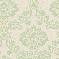 superfresco colour aurora decorative wallpaper green