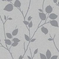 superfresco easy virtue decorative wallpaper grey