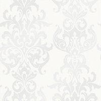 Superfresco Easy Versaille Decorative Wallpaper White