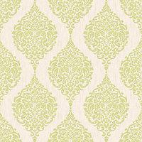 Superfresco Colour Luna Decorative Wallpaper Green