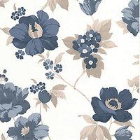 Superfresco Easy Eden Decorative Wallpaper Blue