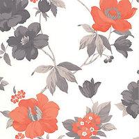 superfresco easy eden decorative wallpaper orange