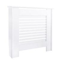 suffolk mini white painted radiator cover