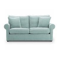 Sussex Fabric 3 Seater Sofa, Teal