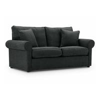 Sussex Fabric 4 Seater Sofa Jet