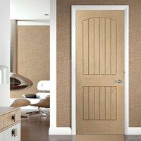 Sussex Oak Fire Door - 30 Minute Fire Rated - Lining Effect Both Sides