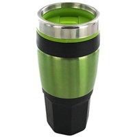 Summit 475ml Stainless Steel Insulated Travel Drinking Mug Sip Lid - Green