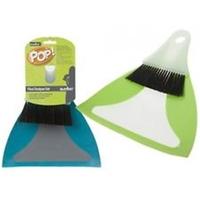 Summit Flexi Dustpan Set (green)