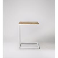 sullivan side table in chalk white