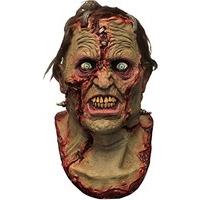 Sutured Zombie Bloody Head and Neck Mask