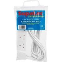 SupaLec 13 Amp Extension Lead 4 Gang 5m