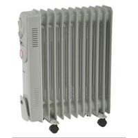 SupaWarm Oil Filled Radiator - 2500W - Thermostatic Control and Timer