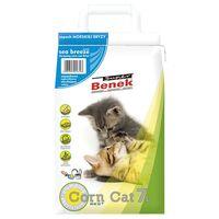 Super Benek Corn Cat Sea Breeze Clumping Litter - Economy Pack: 3 x 7 litres