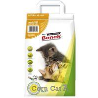 super benek corn cat natural clumping litter 7 litres approx 5kg