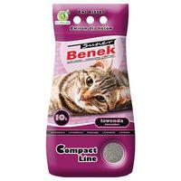 super benek compact lavender cat litter economy pack 2 x 10 litres