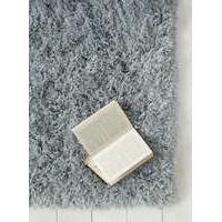 super soft thick duck egg blue shaggy rug 60x120