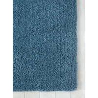 Sumptous Cornflower Blue Shaggy Rug 100x150