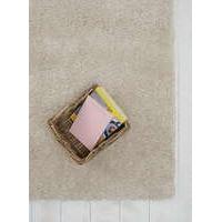 super soft sumptous cream shaggy rug 140x200