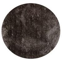 Super Thick Light Brown Polyester Shaggy Rug - Pearl 150x150