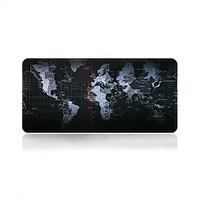 Super Large Size 90cm40cm World Map Print Game Mouse Pad Mat Laptop Gaming Mousepad