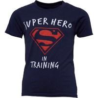 Superman Training DC Boys T-Shirt Navy