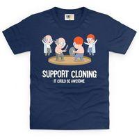 Support Cloning Kid\'s T Shirt