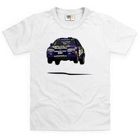 Subaru Jump Kid\'s T Shirt