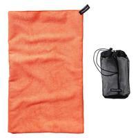 super large microfibre travel towel orange