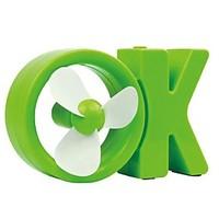 summer refreshing ok usb fan desktop fan creative mini ok mini fan