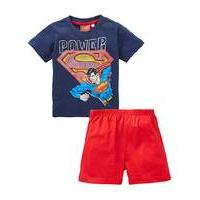 superman boys short pyjamas