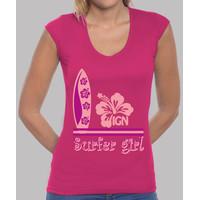 surfer girl - girl t-shirt