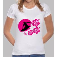 surf girl 2 - girl t-shirt
