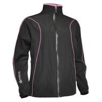 sunderland golf ladies bergen jacket blackhibiscus