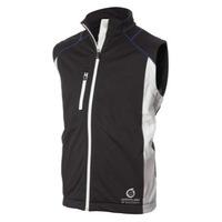 sunderland golf everest bonded fleece gilet blackwhiteroyal