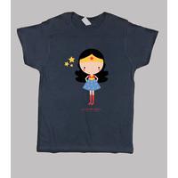 super! - kids shirt with illustration